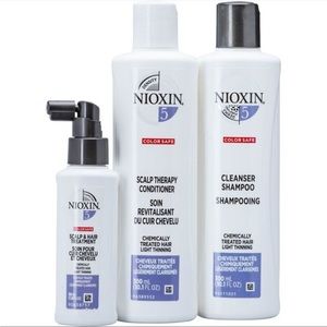 Hair Care Kit System 5. Chemically Treated Hair with Normal to Light Thinning